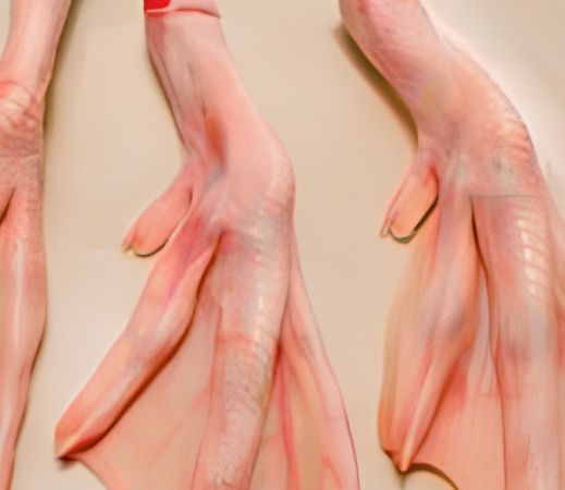 Trimmed Duck Feet