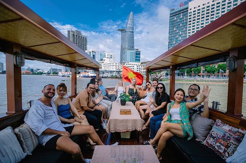 Experience 1 Hour Saigon River Tour in Ho Chi Minh City with Saigon Boat Company