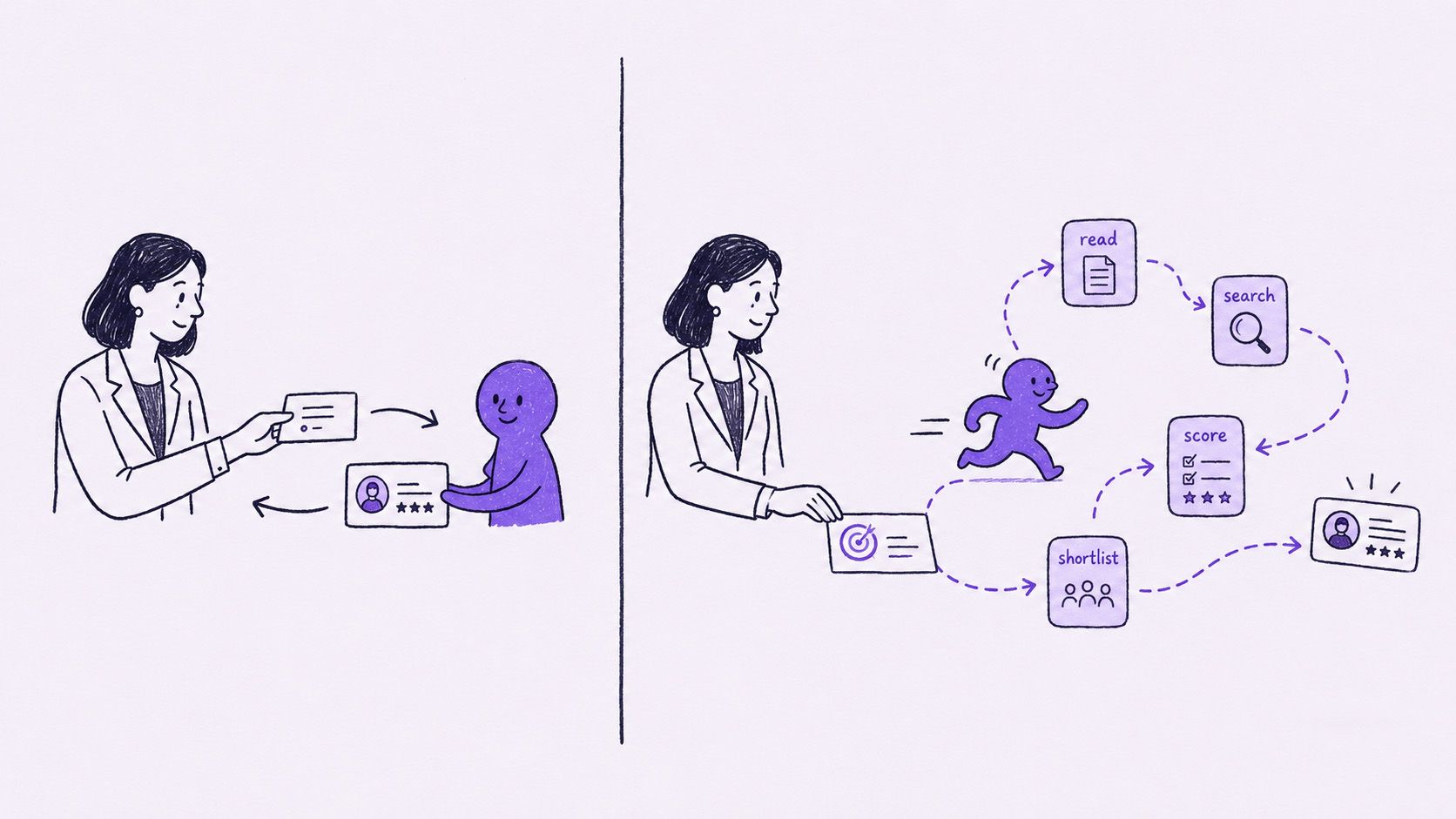 AI agent vs AI assistant: het echte verschil voor recruitment-teams