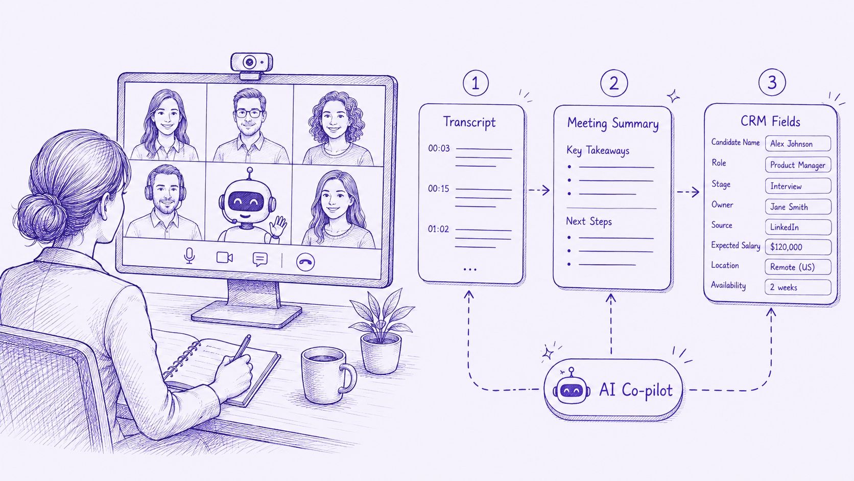 AI meeting bots in recruitment: hoe ze werken (2026)