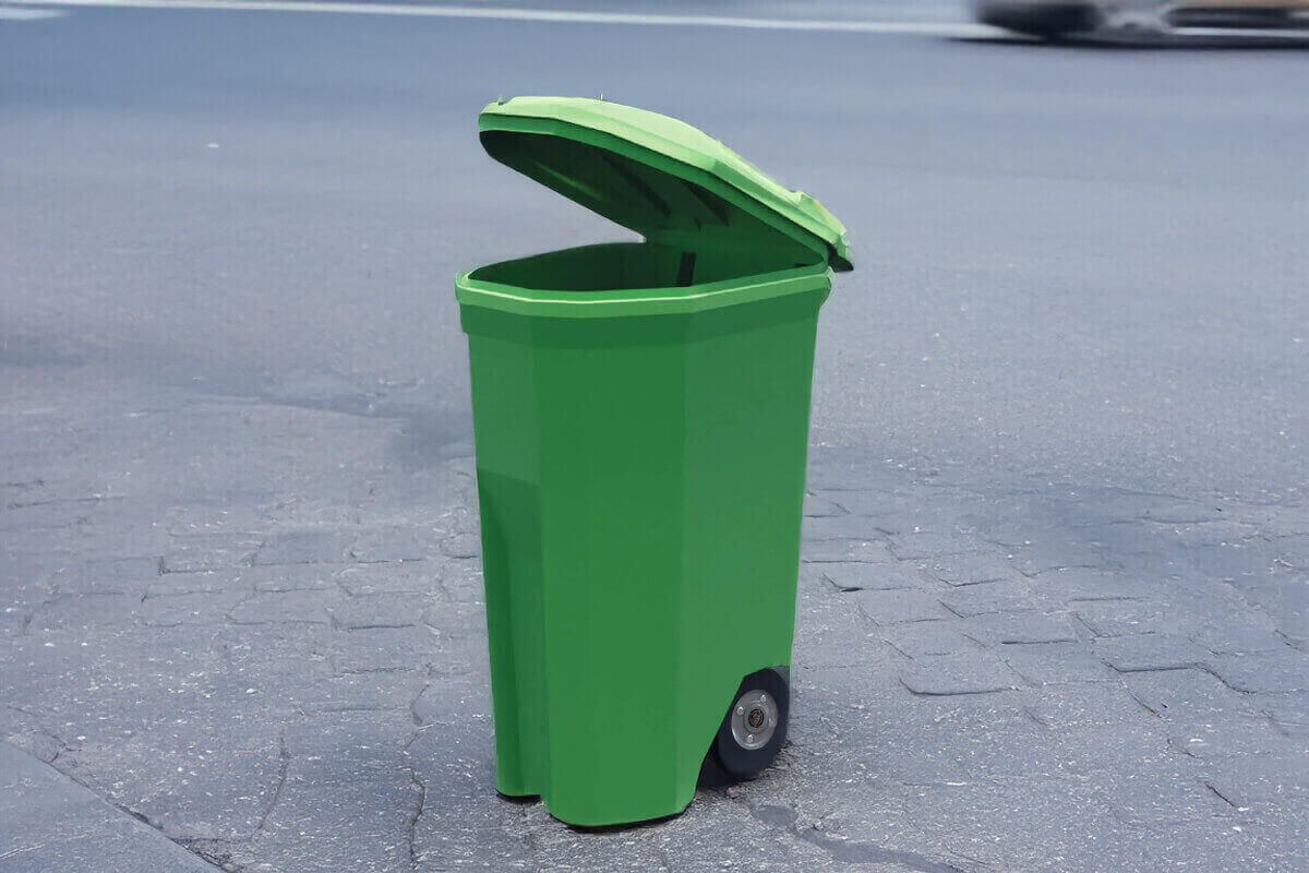 Contenedor Shell 380 Lts Verde Bandera 2