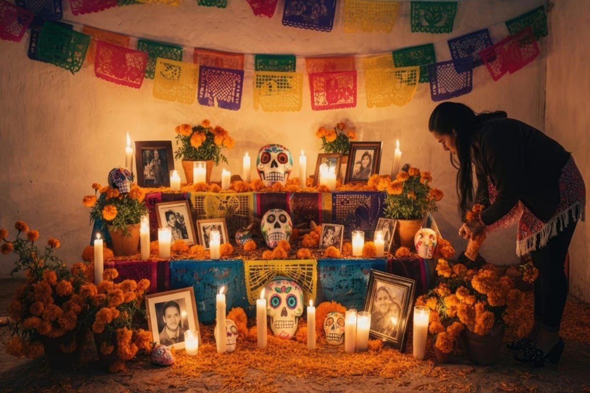 Dia de muertos mi primer altar