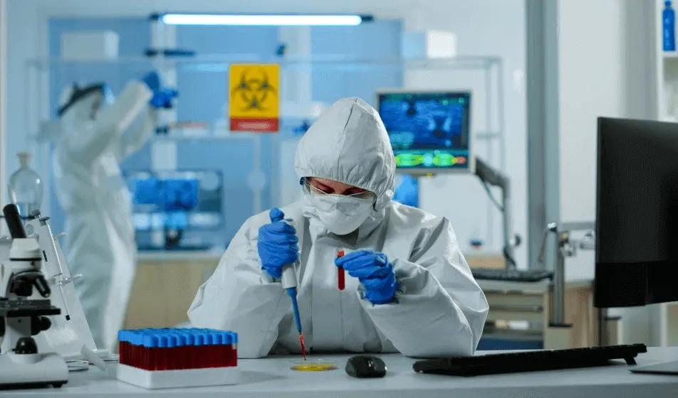 Símbolos de seguridad en laboratorio