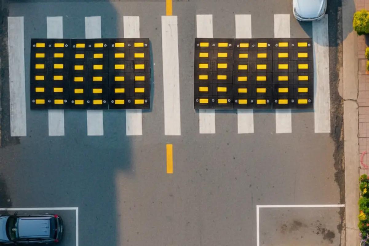 errores en la colocación de reductores de velocidad