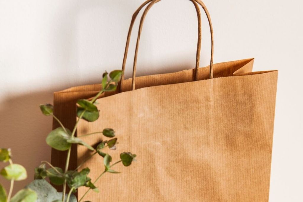 bolsa de papel kraft