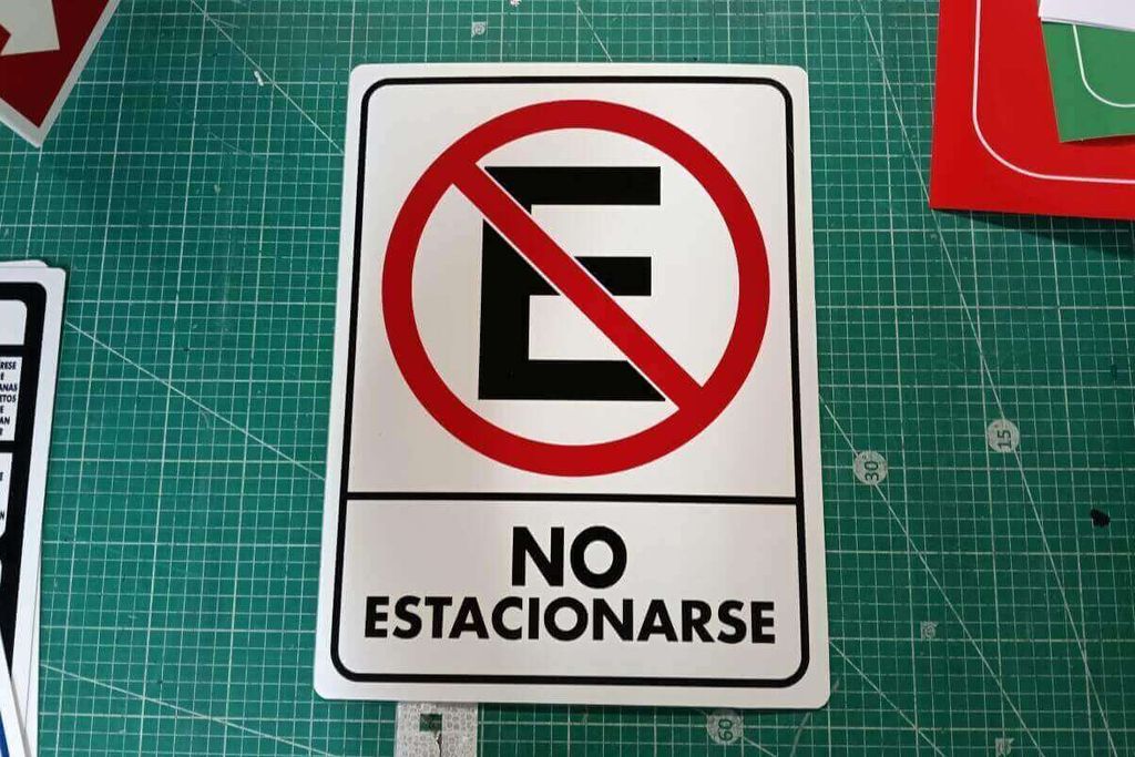 señal no estacionarse