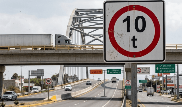 Señal de peso máximo permitido: Criterios de instalación