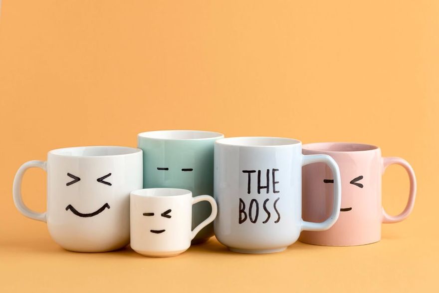 taza de ceramica o de porcelana