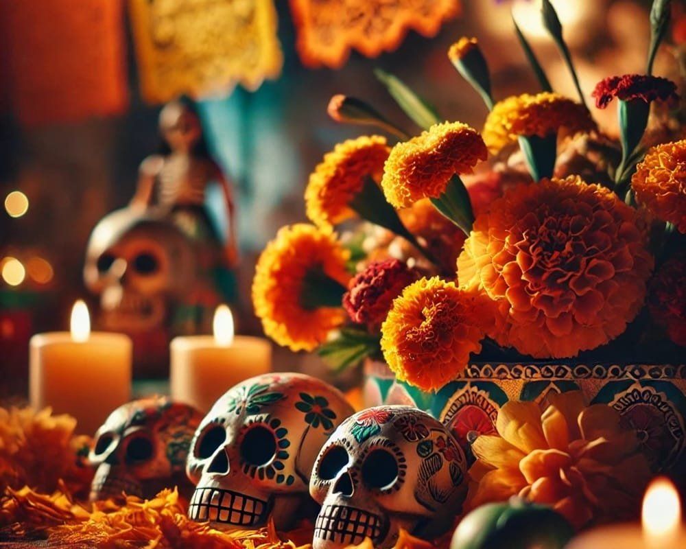 Altar de día de muertos
