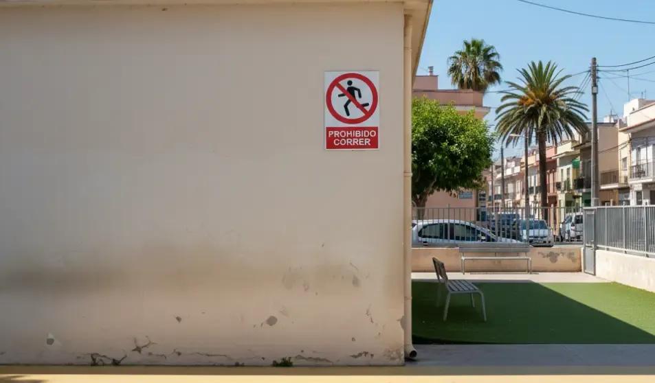 Señal de «No correr»