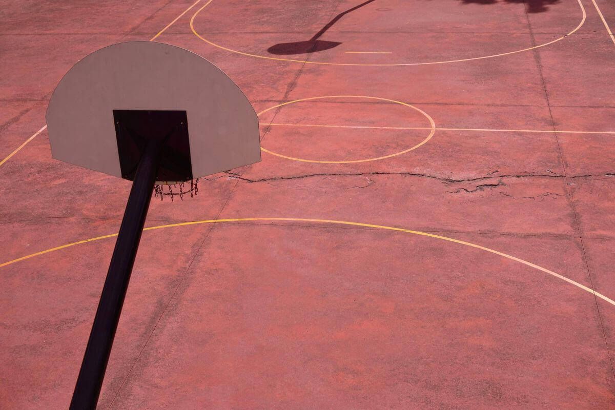 cancha deportiva de basquetball