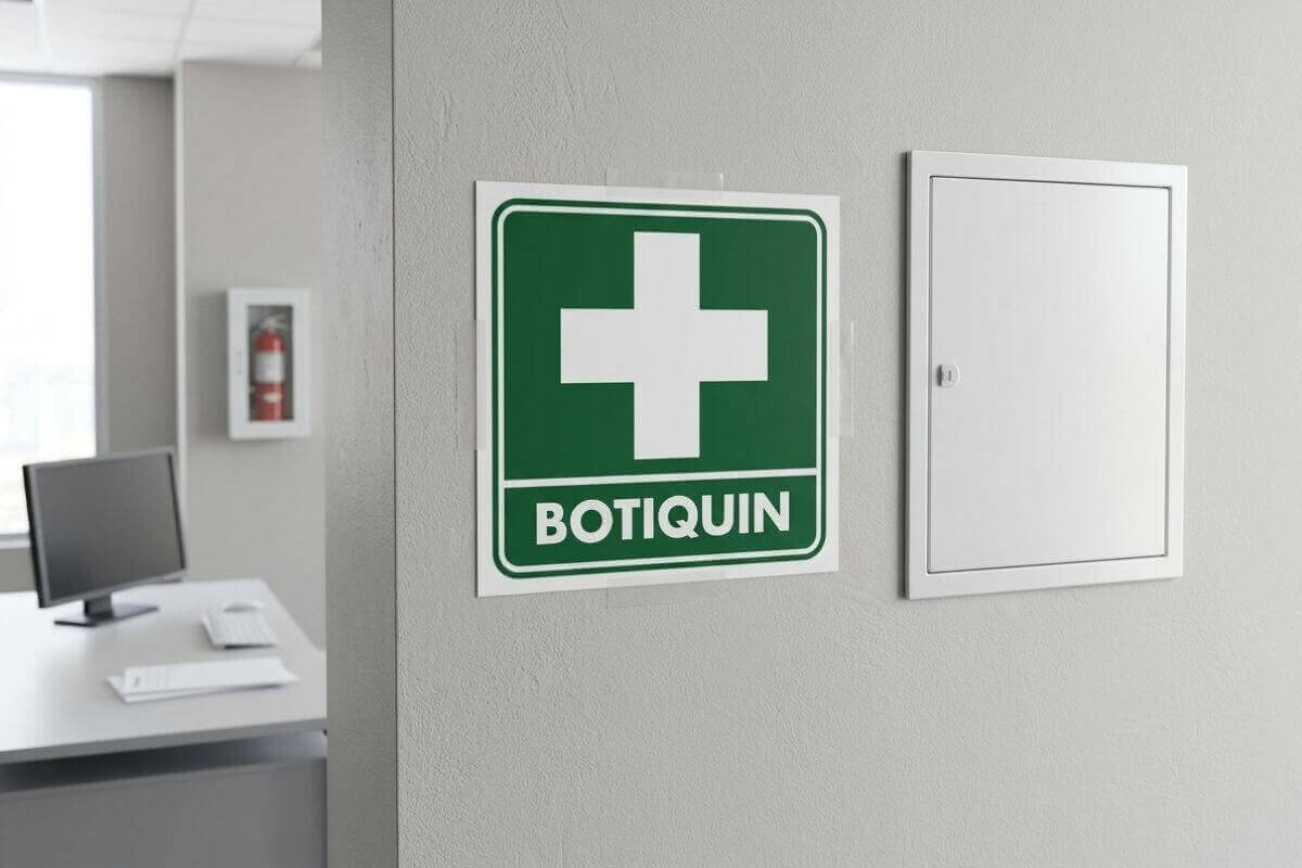 señales de botiquin