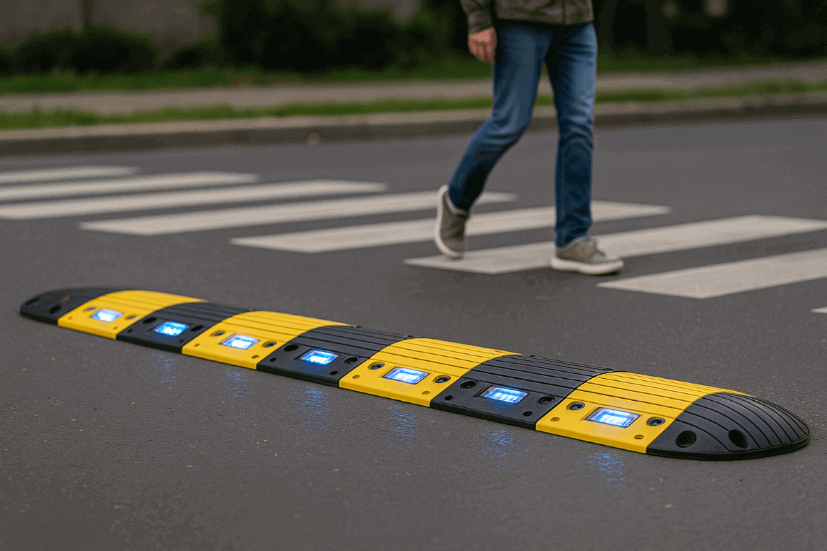 tipos de reductores de velocidad vial