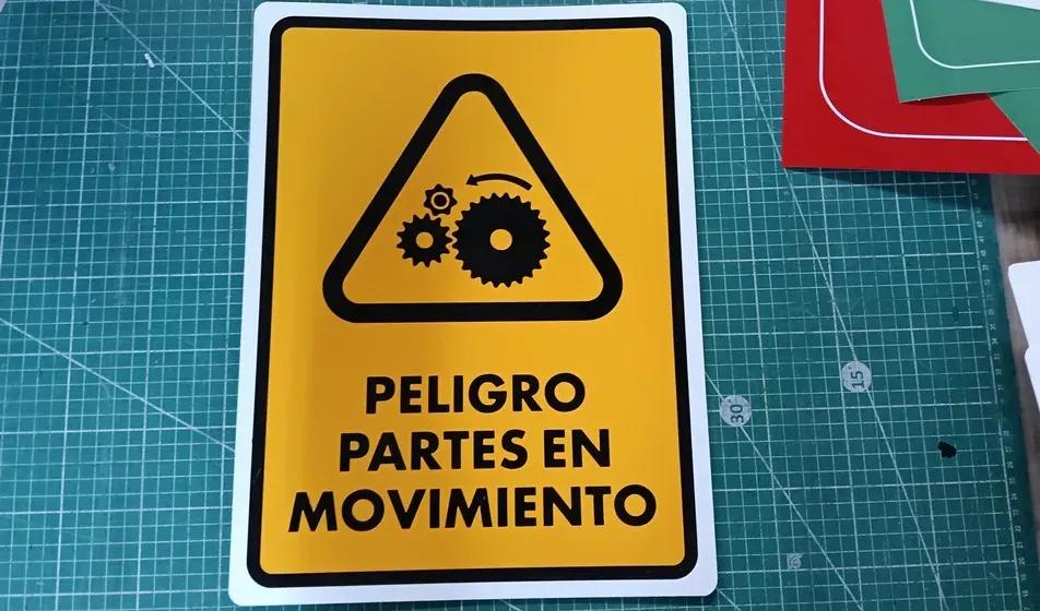 Letrero de seguridad