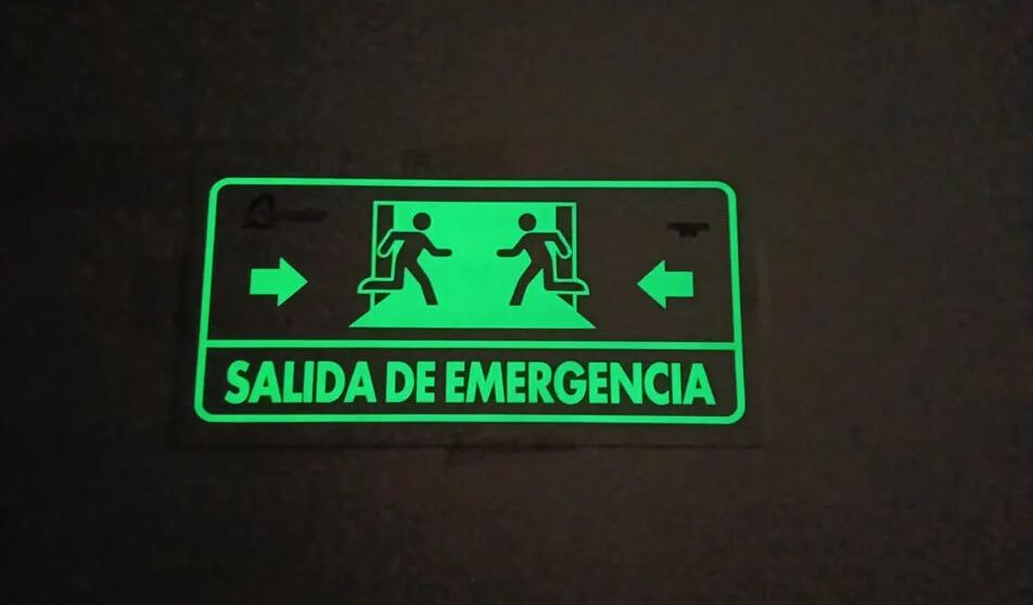 Señal de «Salida de emergencia»
