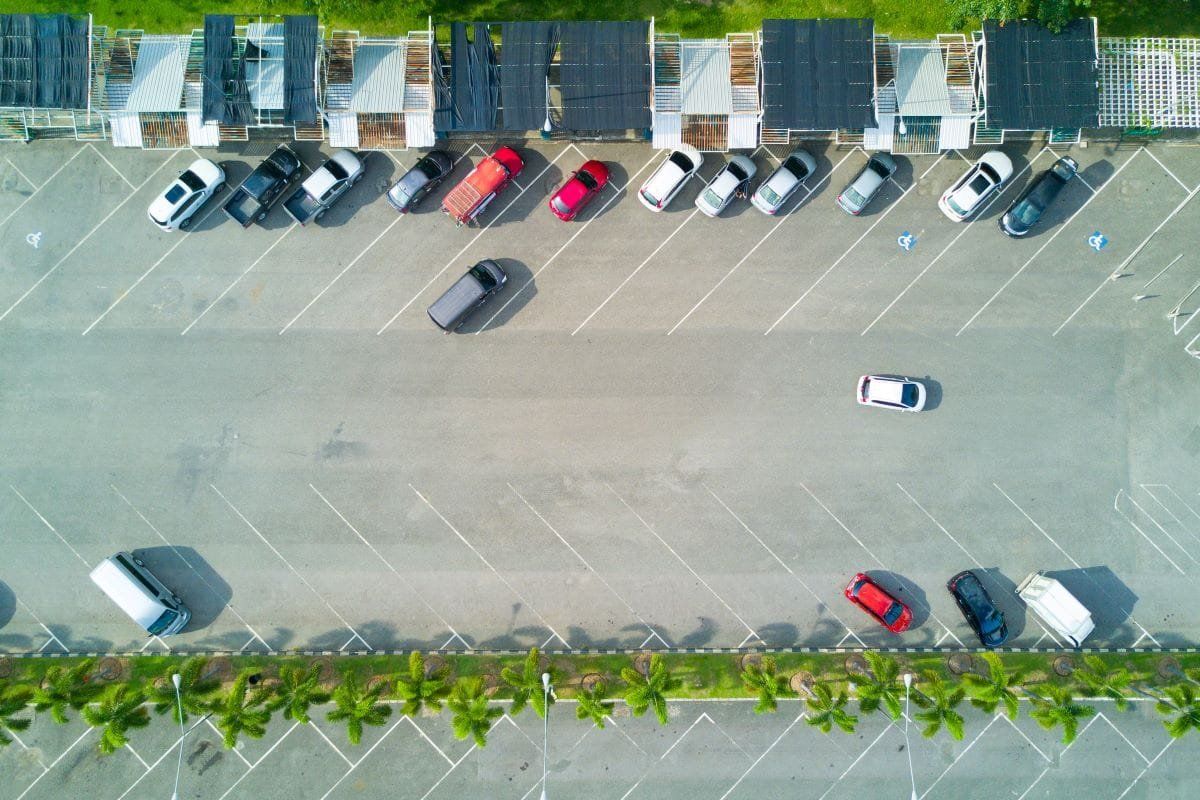 estacionamiento oblicuo