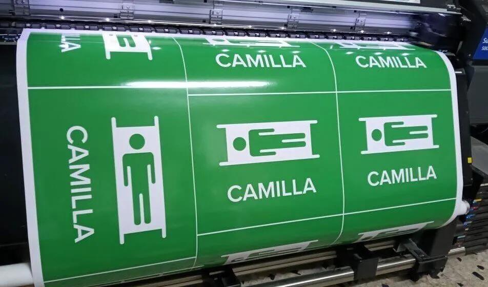 Señalética de protección civil fabricada en impresión digital
