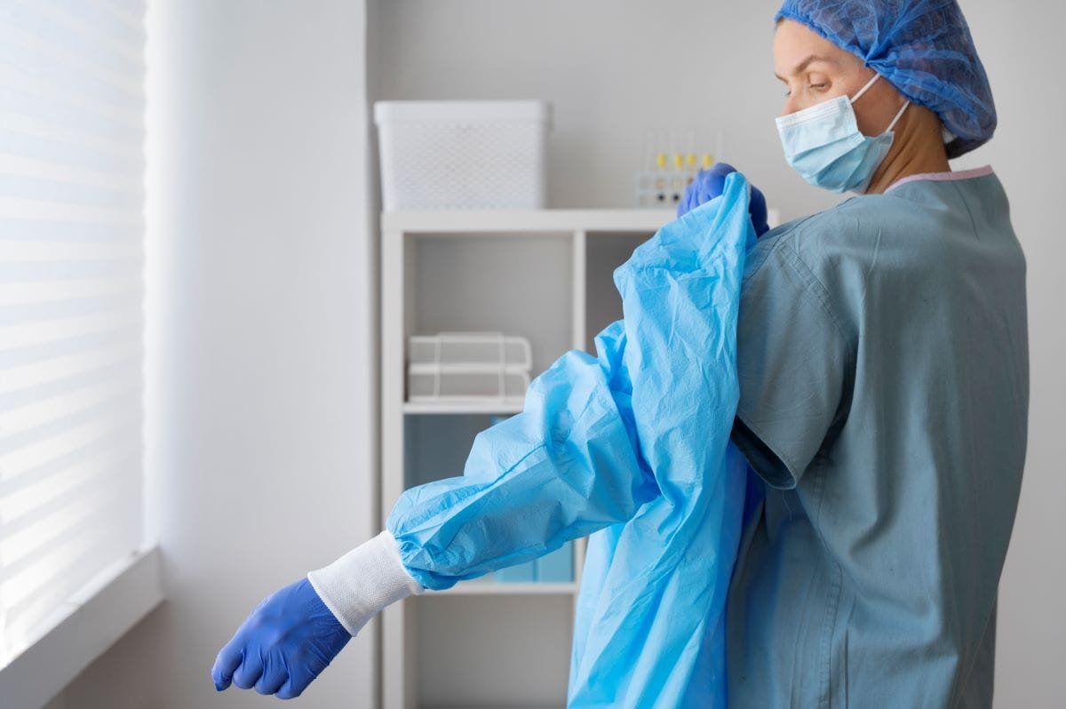 ¿Dónde se deben Tirar las Batas Médicas Desechables?