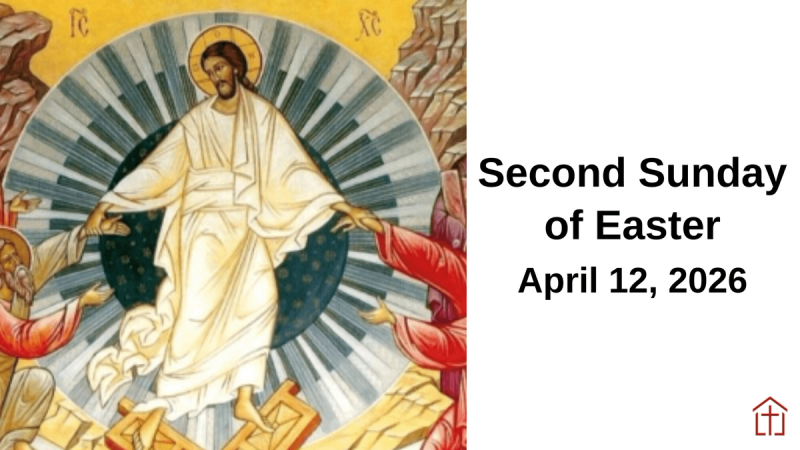 2026 Second Sunday of Easter Graphic