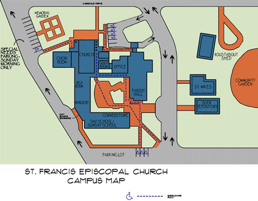 St. Francis Episcopal Church Map & Directions