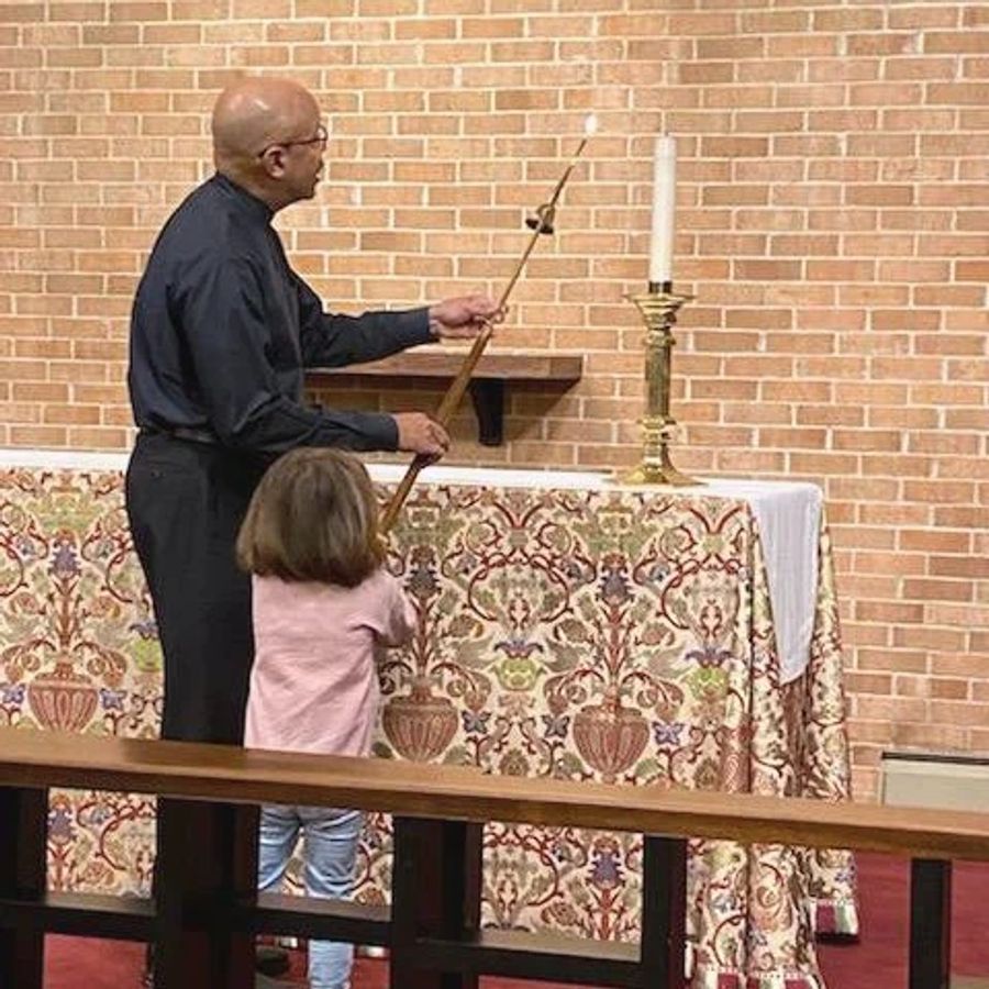 Children's Chapel with Father Milton
