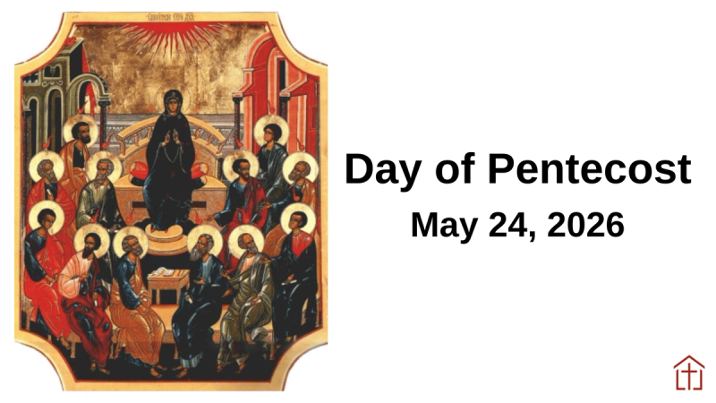 2026 Day of Pentecost Sermon Sunday Graphic