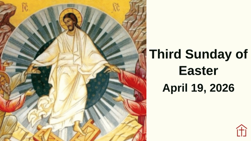 2026 Third Sunday of Easter Graphic