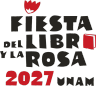 Logo de Fiesta del Libro y la Rosa UNAM