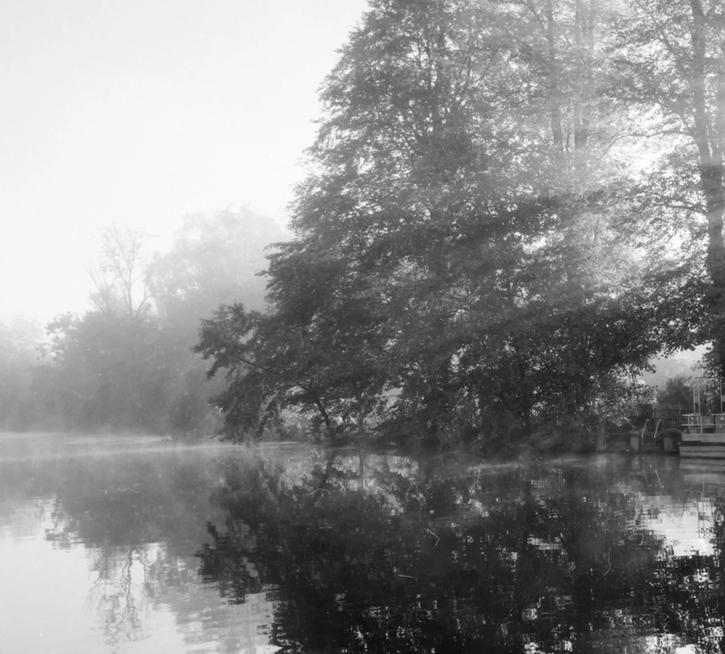 Photo series: A foggy morning on the Wakenitz