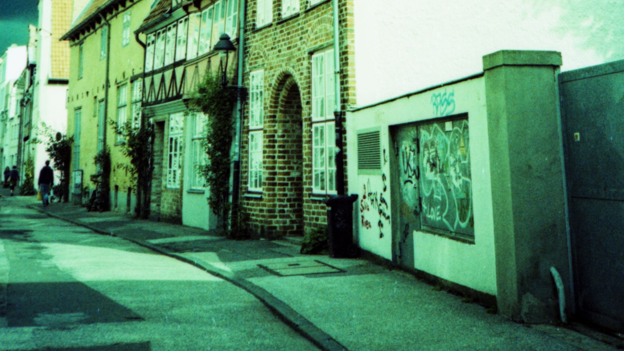 Street view in Lübeck.