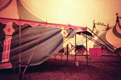 Funhouse. | Olympus XA | Olympus F. Zuiko 2.8/35 Circus tent.