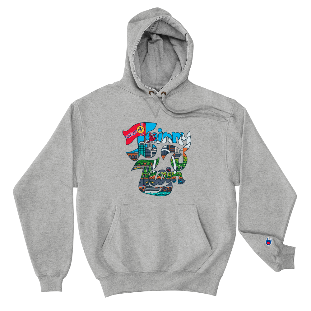 【1993studio】[LG Twins] Twins Graphic Pigment Hoodie/追跡付 Hoodie Sweatshirt Patches | Philipp Plein