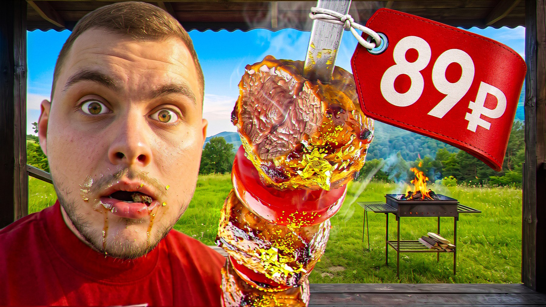 Купил САМЫЙ ДЕШЕВЫЙ шашлык (зря…)