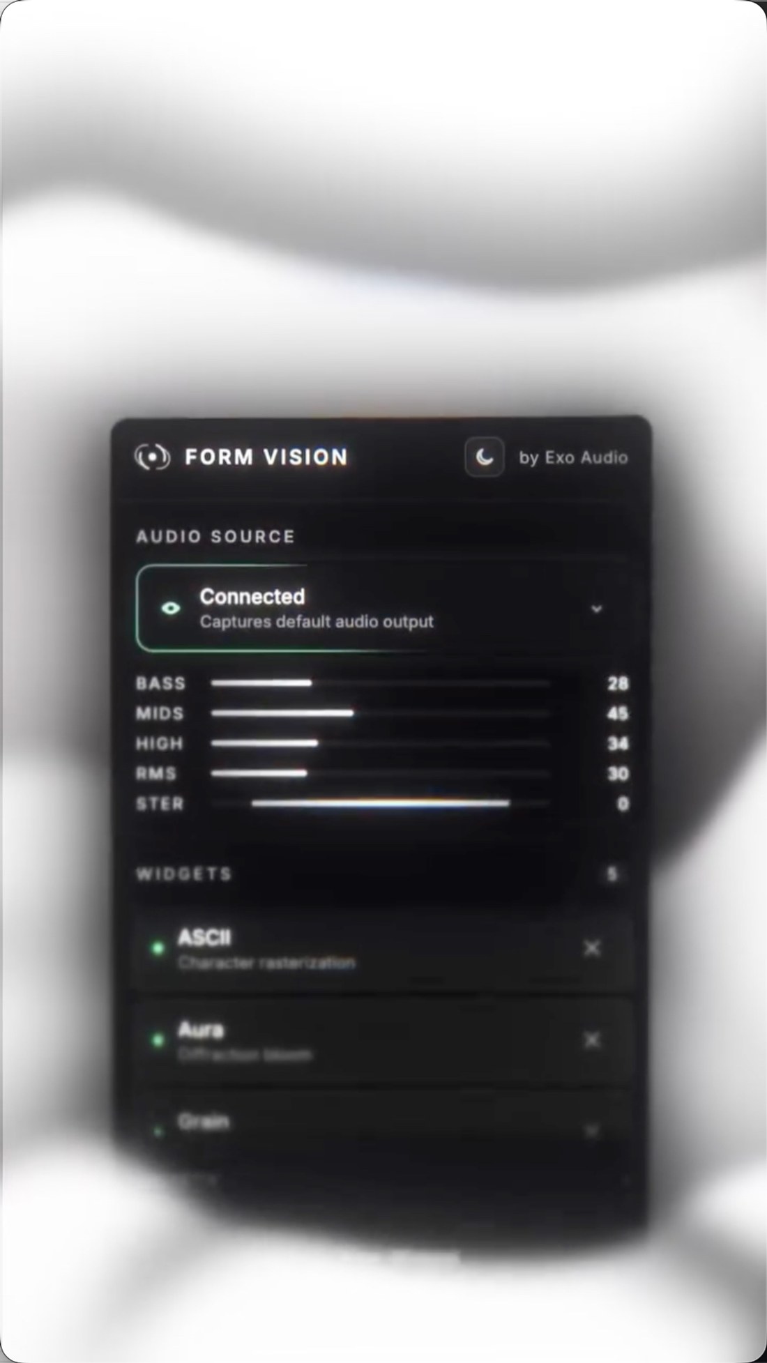 turn your sound into visuals