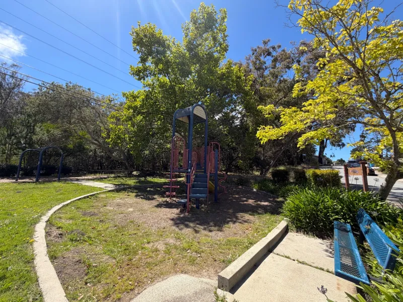 Mini playground, basically the entire park