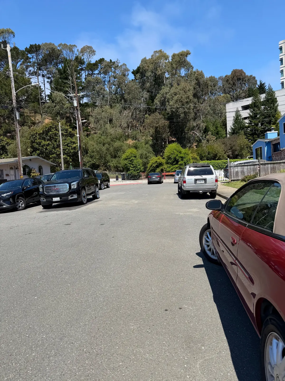 street parking easy to find