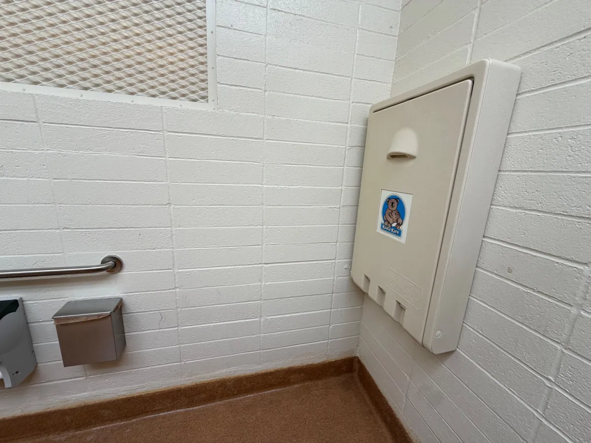 Changing table in bathrooms