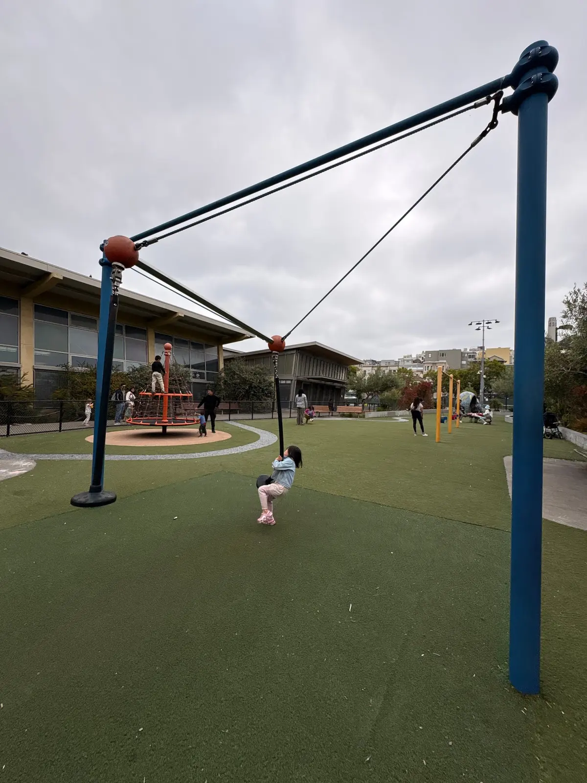 The most interesting swing contraption in the city