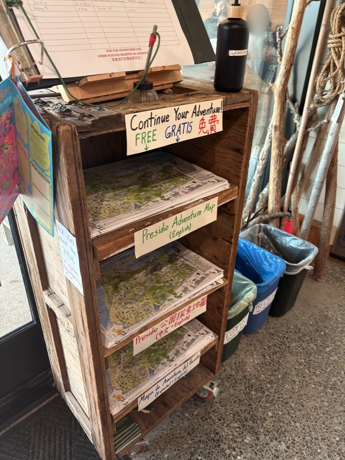 Free fun maps at the rec center
