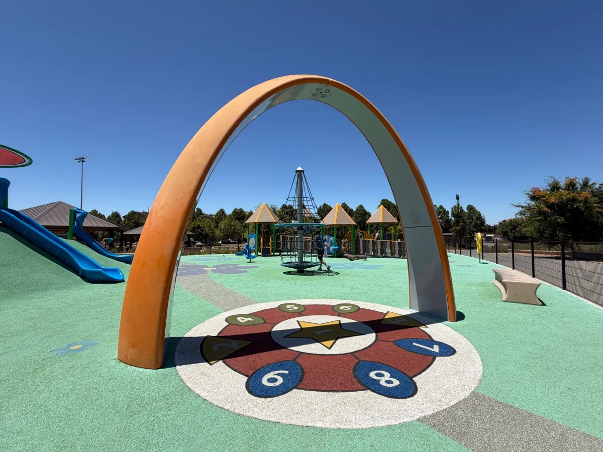 Interactive musical game zone