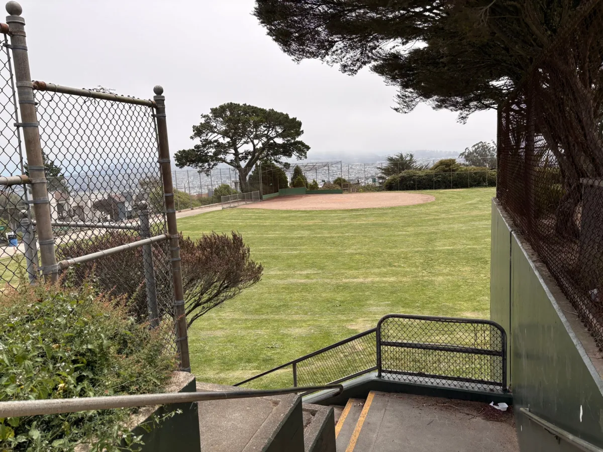 baseball field