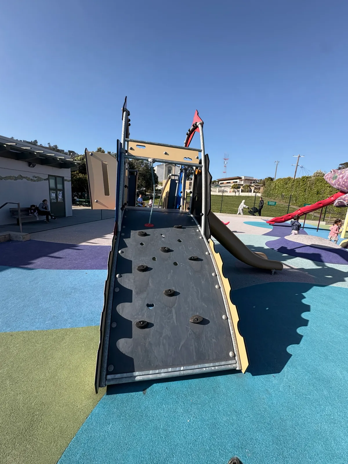 Climbing structure for littles