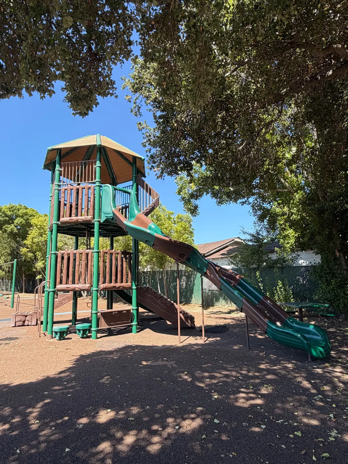 Super tall big kid slides