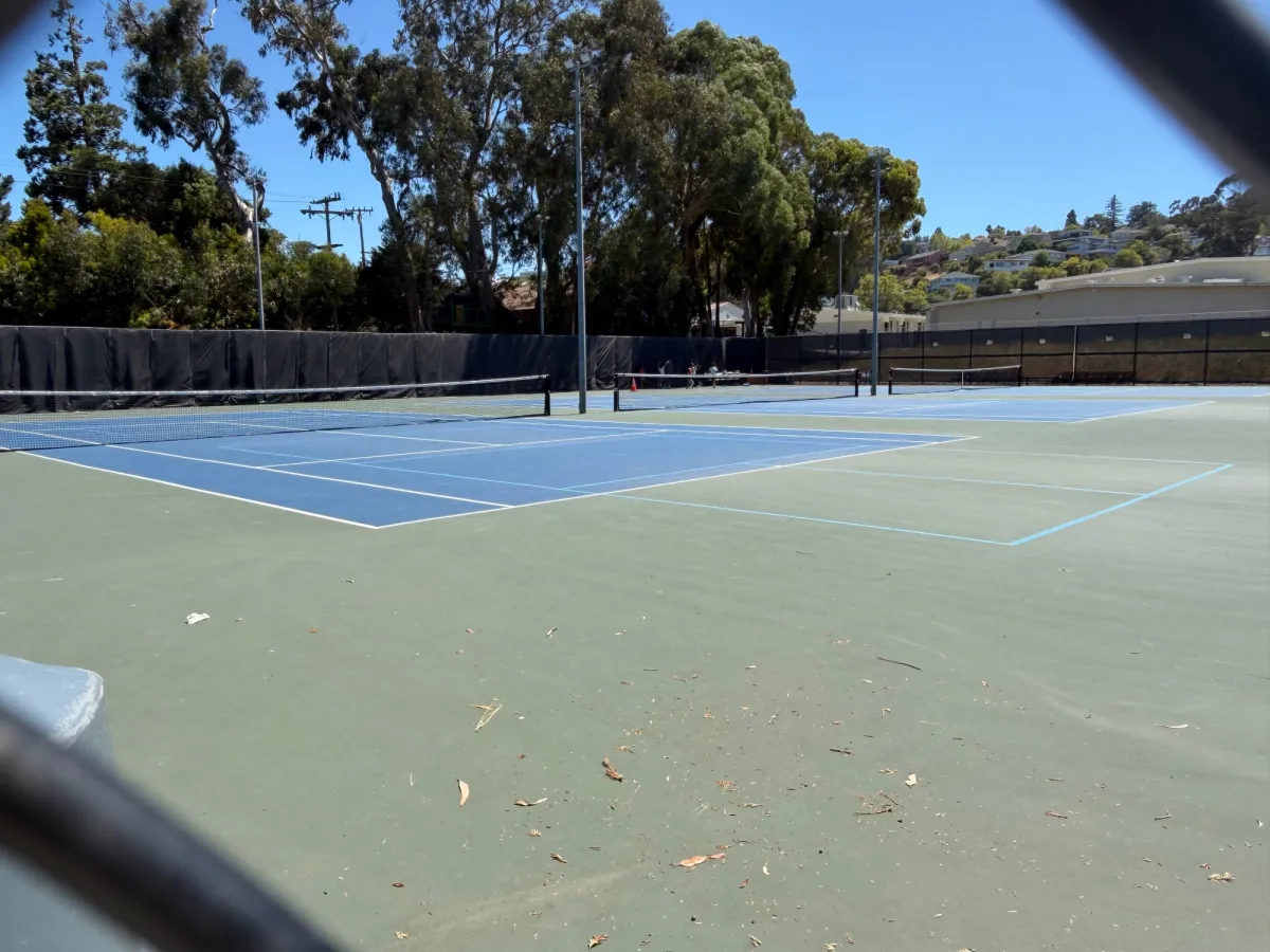 Tennis courts