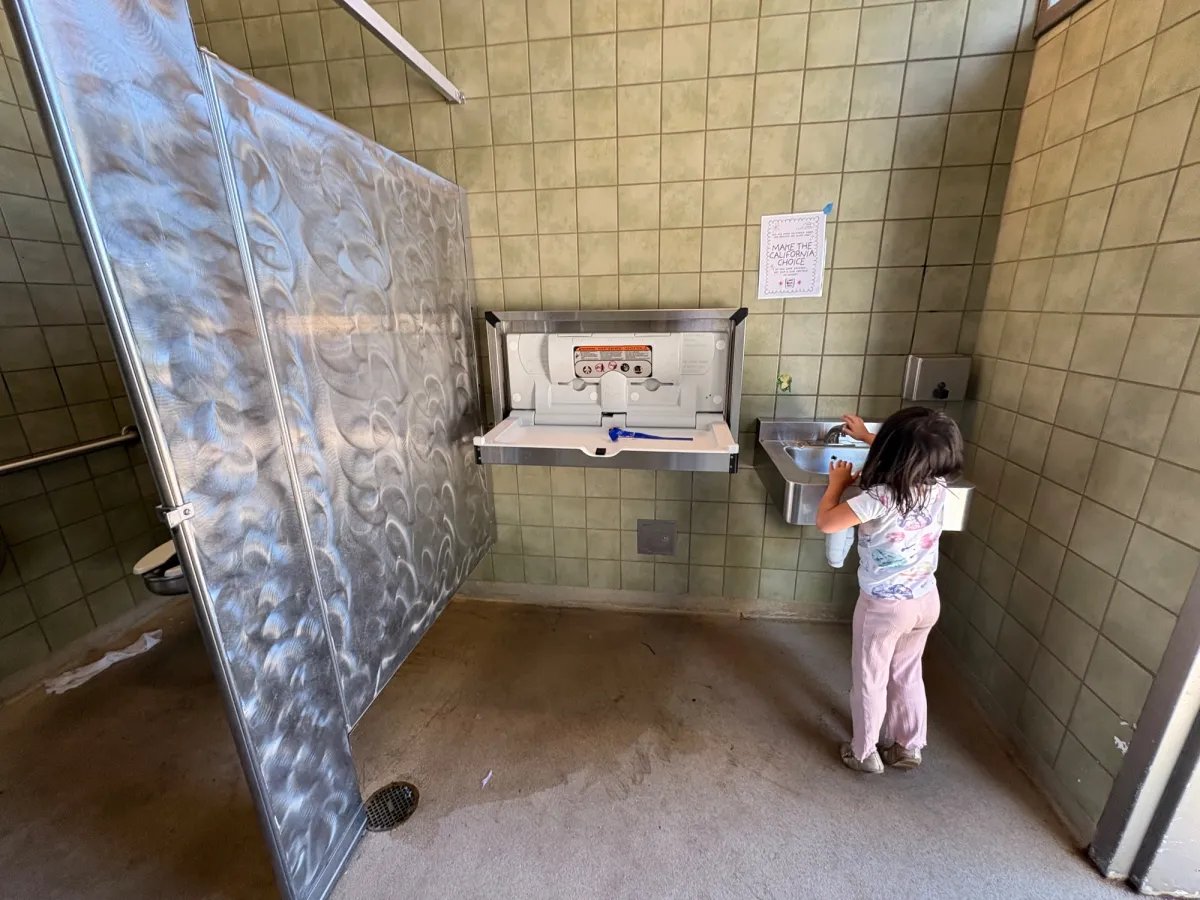 Changing stations in bathrooms 
