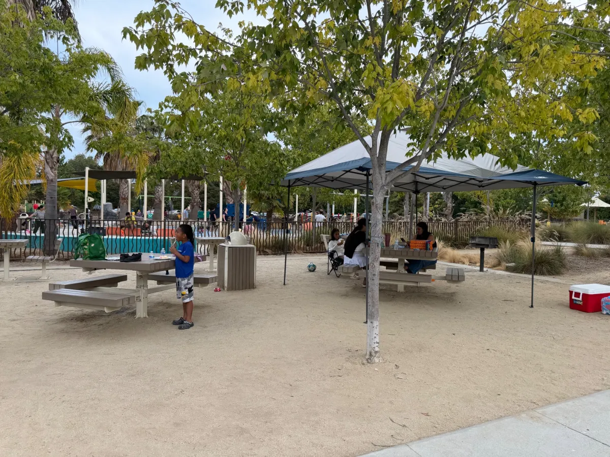 Picnic area- first come first serve