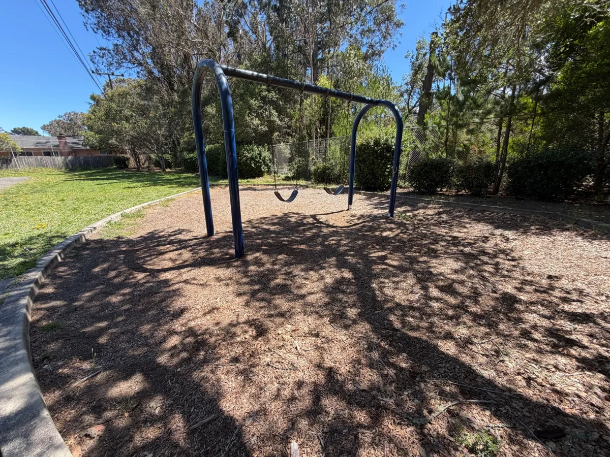 Swings, but no toddler swings