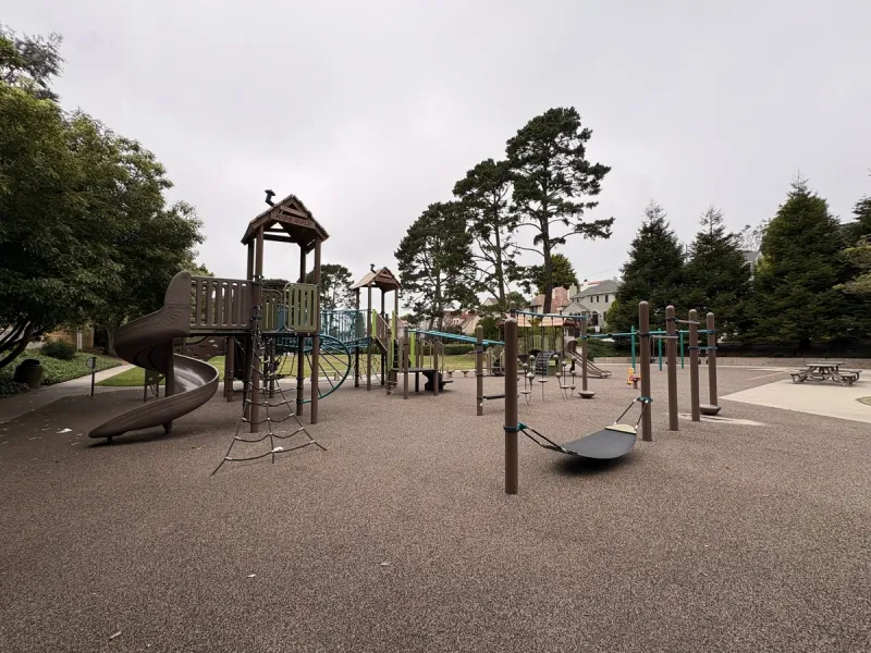 Full shot of the full playground