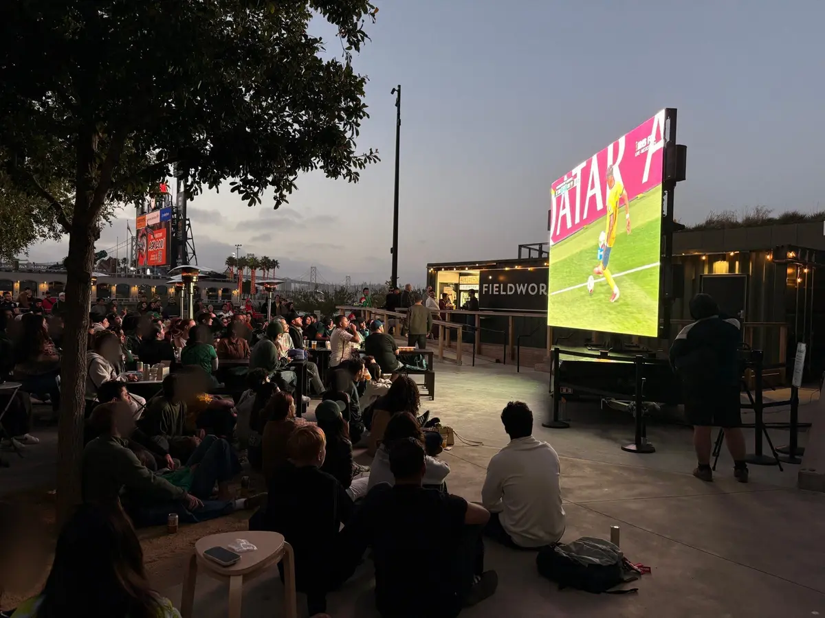 People watching world cup 