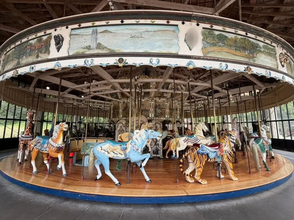 Carousel is open on weekends